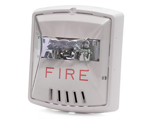 Std Candela Red Fire Alarm Wall Details about   Horn Strobe 2-Wire 