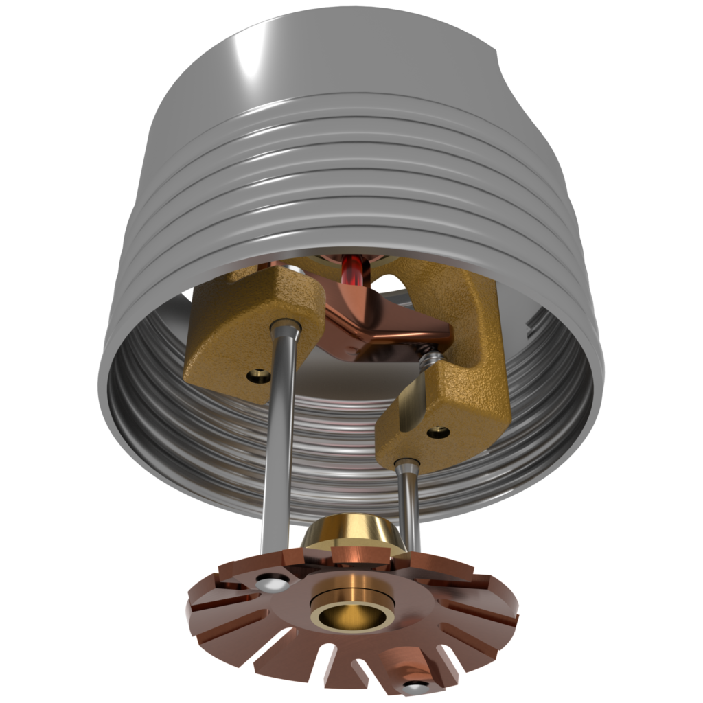 Viking, Quick Response Fire Sprinkler Head, 3/4", Concealed Pendent